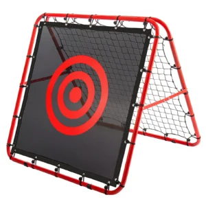 Double-Sided Football Training Net Soccer Kickback Target Goal Rebounder